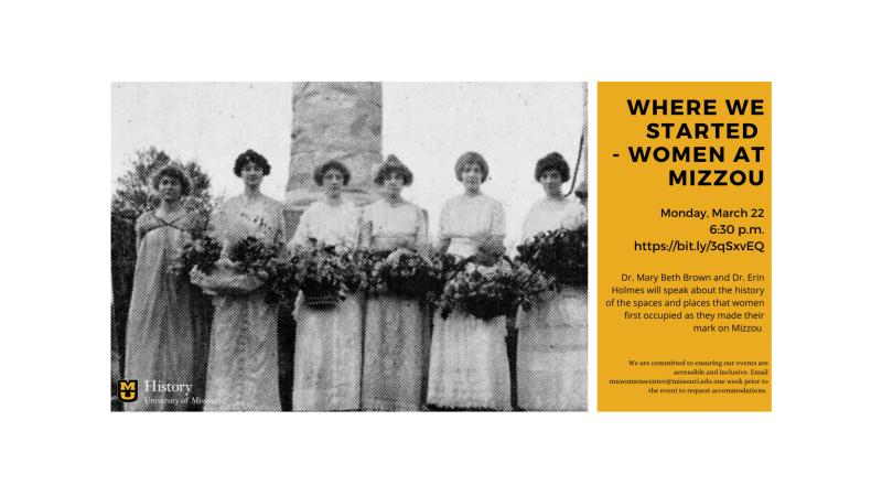 Where We Started - Women at Mizzou