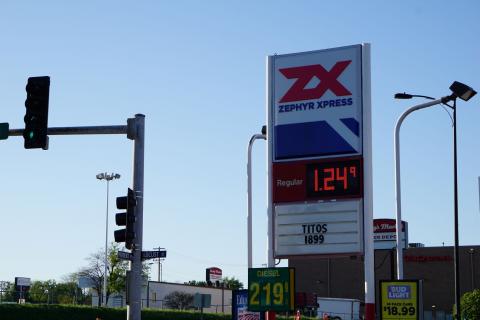 Gasoline Price on May 3 in Columbia